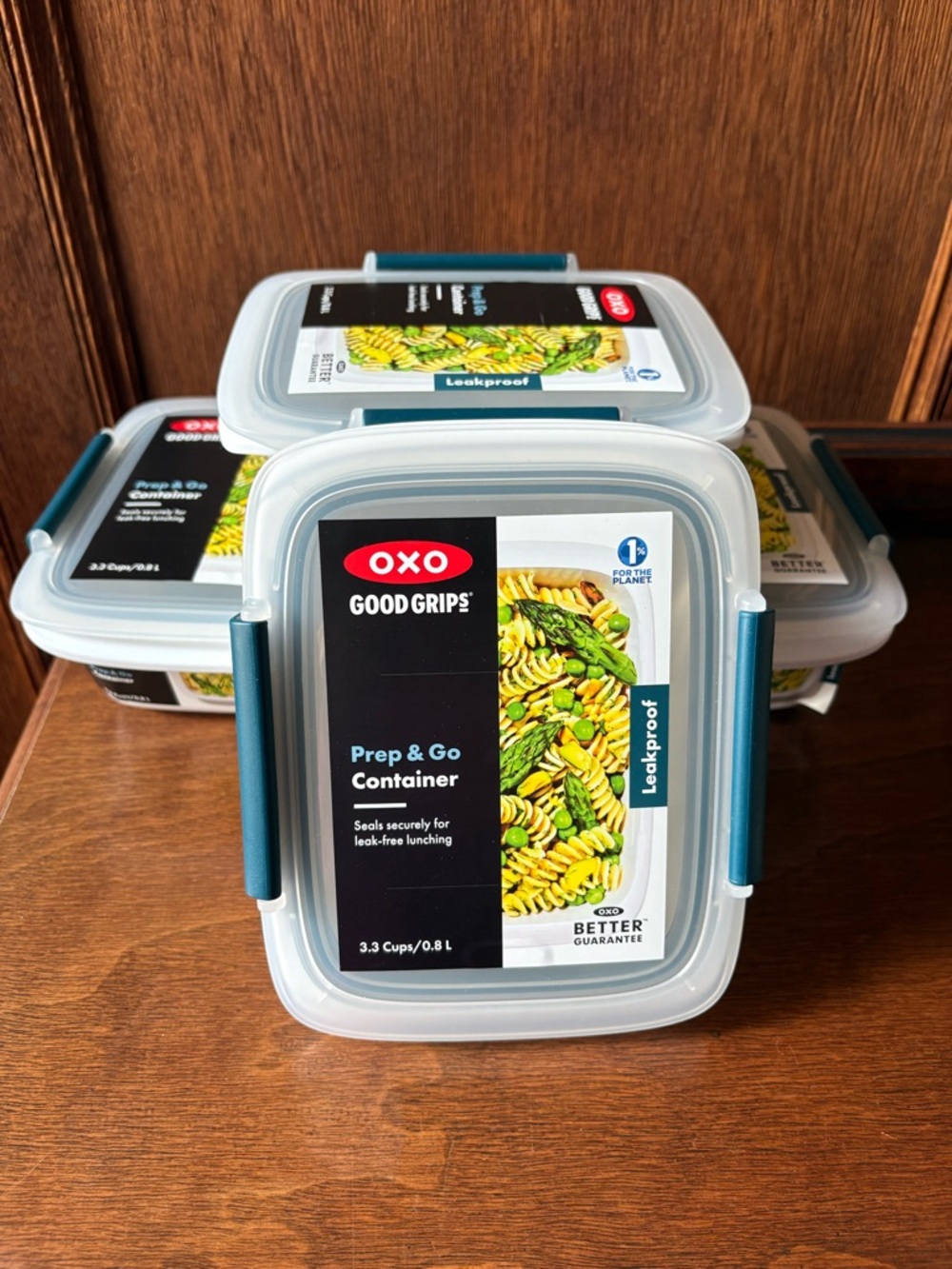 Oxo Good Grips Leakproof Prep & Go Containers , Set of 4